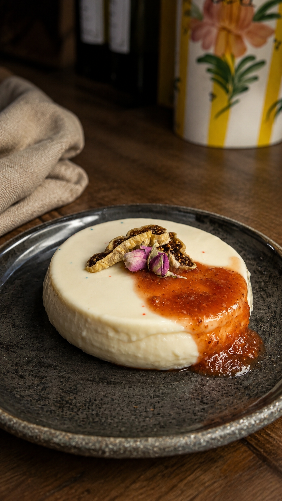 Itır Çiçekli Panna Cotta