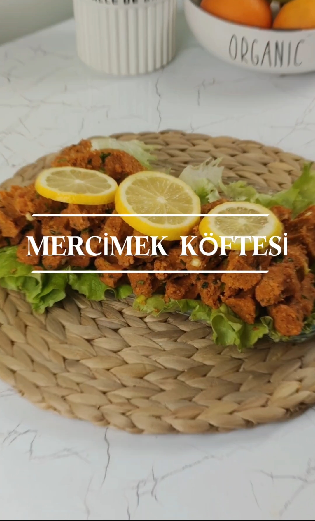MERCİMEK KÖFTESİ