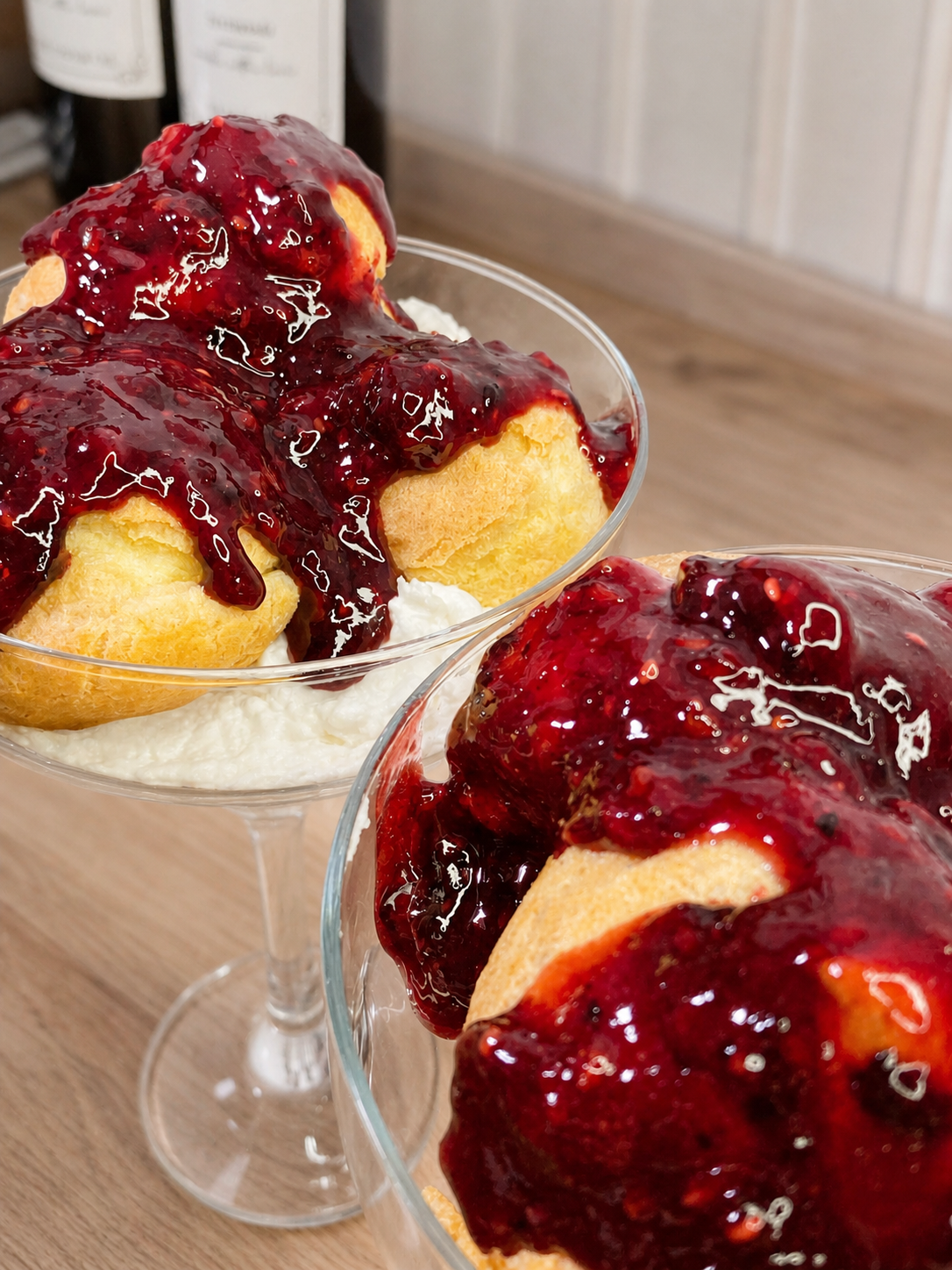 Hindistan Cevizi Kremalı Profiterol