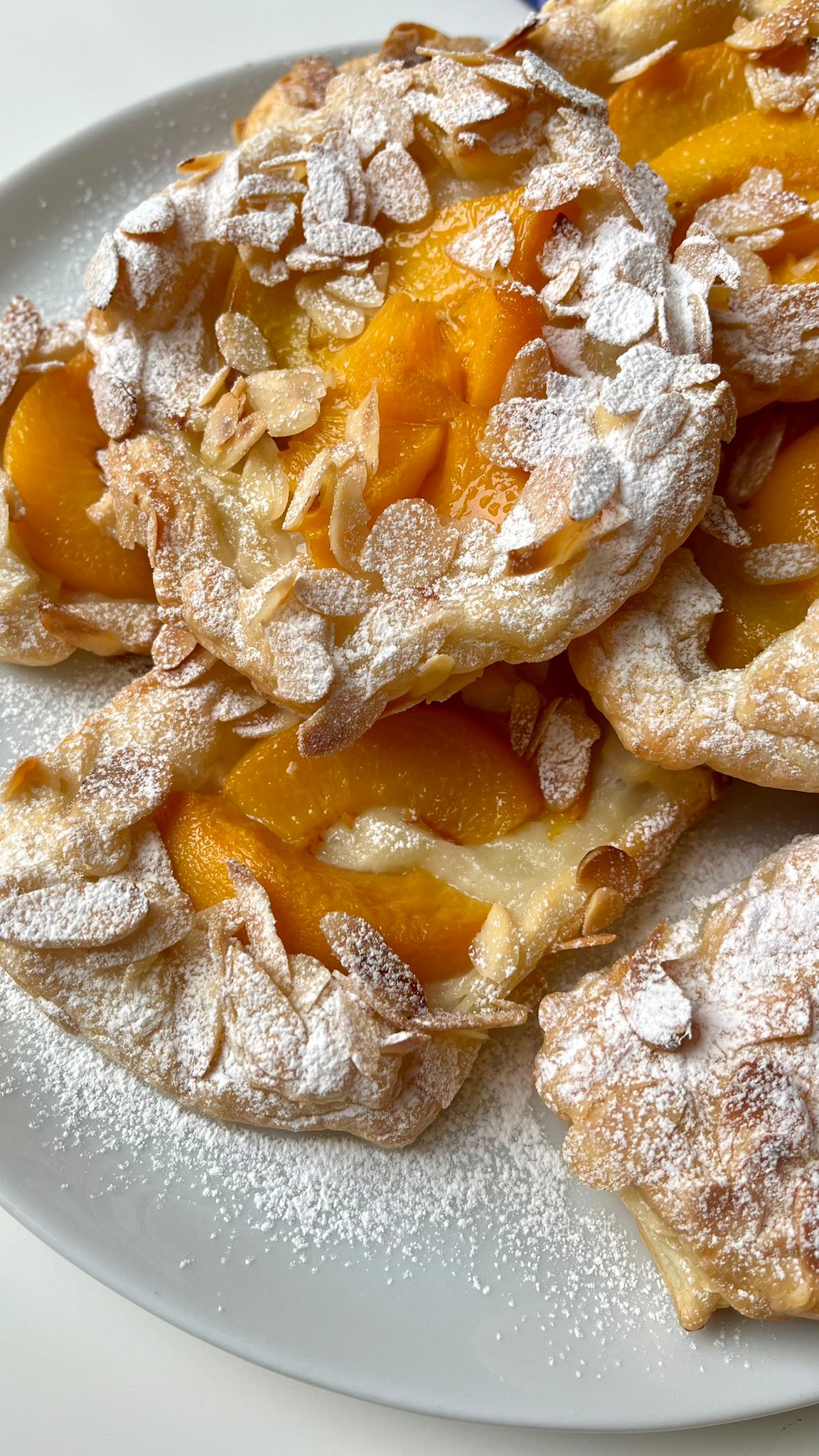 Şeftalili Galette