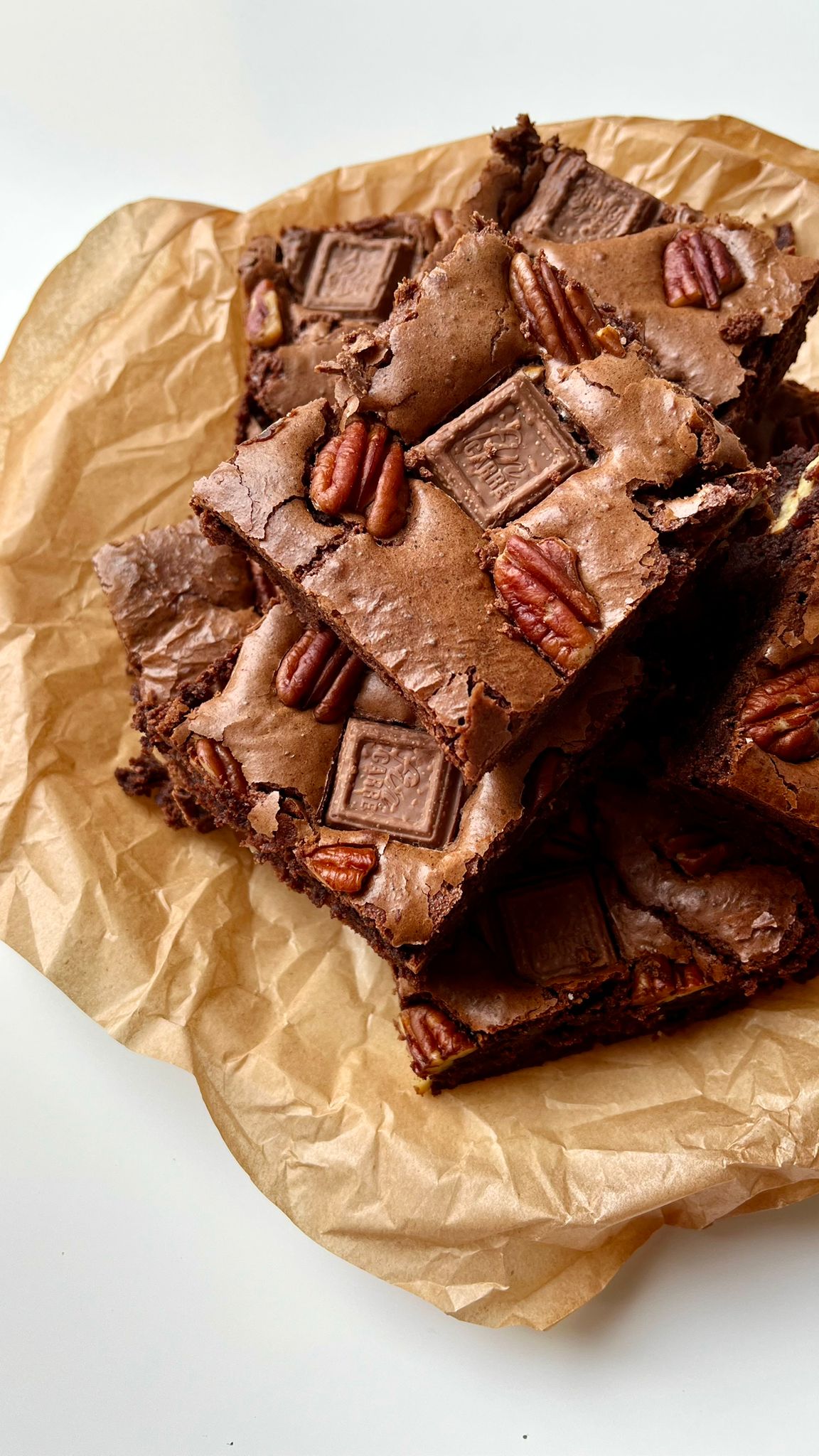 Glutensiz Cevizli Brownie
